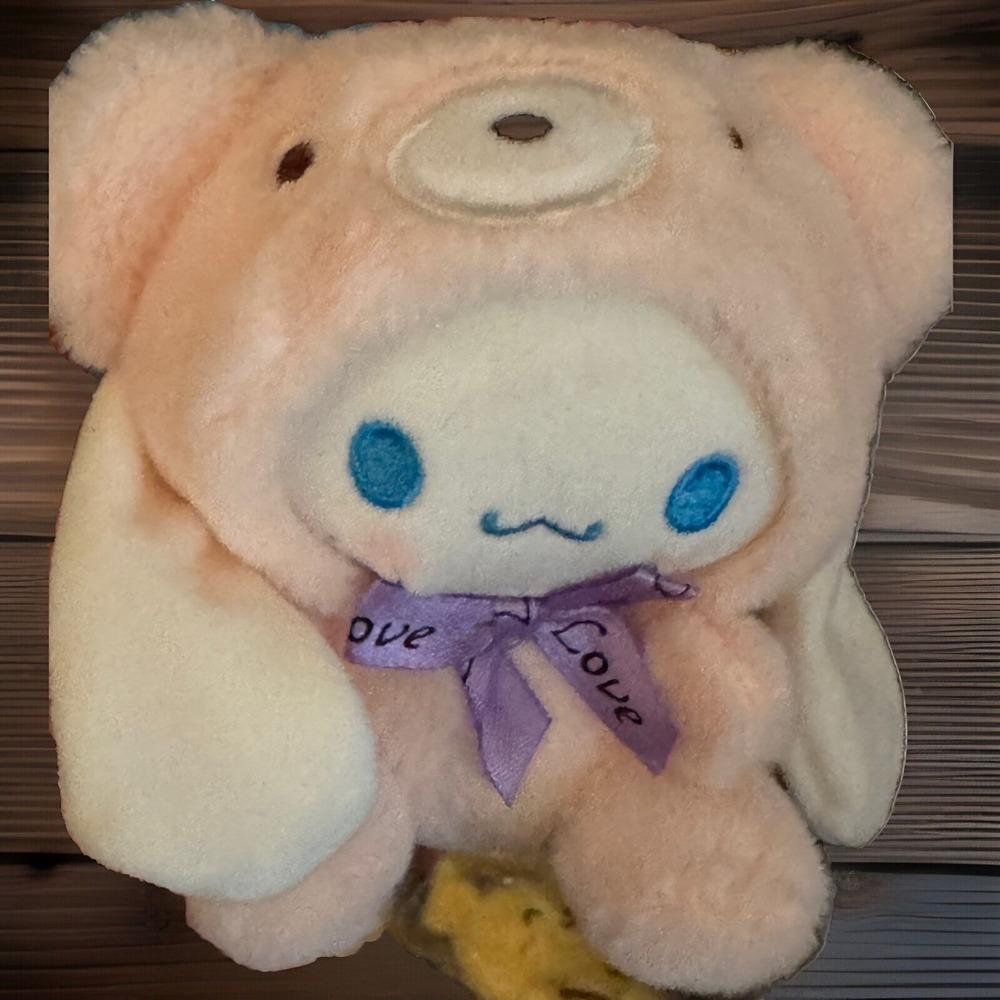 CINNAMOROLL Teddy‎ Bear Cosplay Sanrio Plush Keychain Bag Charm